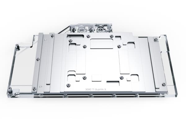 Alphacool 13085, Vattenblock + bakre platta, Akryl, Gjuten aluminium, Koppar, Svart, 3-Pin, 1/4", 60 ° C
