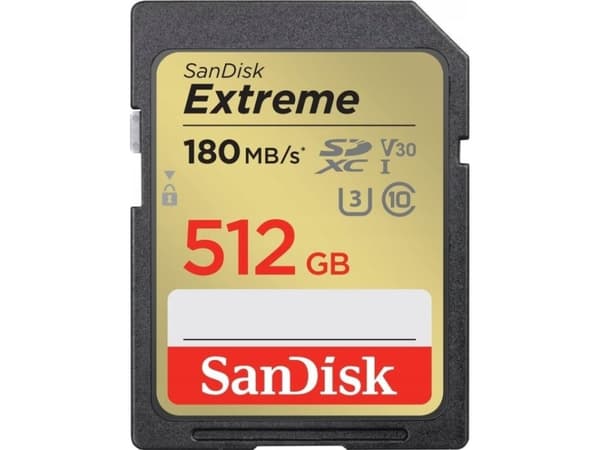 SanDisk Extreme - Flashminnekort - 512 GB