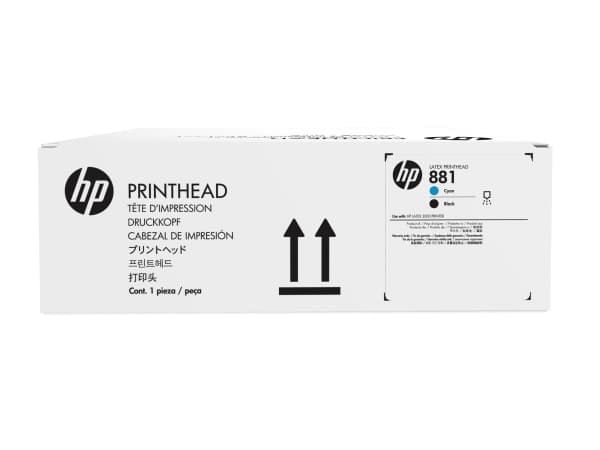 HP CR328A Cyan/Black Lateks Baski Kafasi, HP Latex 1500 Printer, HP Latex 3000 Printer, HP Latex 3100 Printer, HP Latex 3500 Printer, HP..., Lämpömus