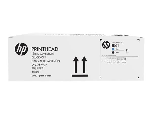 HP CR328A Cyan/Black Lateks Baski Kafasi, HP Latex 1500 Printer, HP Latex 3000 Printer, HP Latex 3100 Printer, HP Latex 3500 Printer, HP..., Lämpömus