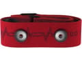 Miniatyrbild 4 av 4: Polar Pro Strap, Pulsmätare, Silikon, Textil, Röd, Spänne, 93 cm, 65 cm