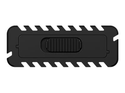 ICY BOX IB-1817MCT-C31 - Lagringspakning - M.2 - SATA 6Gb/s / PCIe 3.0 x2 (NVMe) - USB 3.2 (Gen 2) - sort