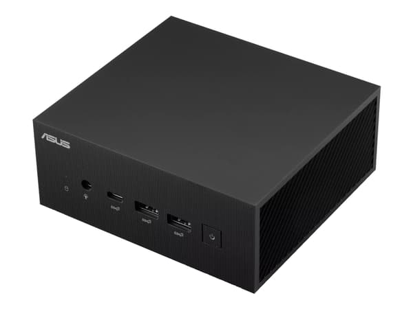 ASUS ExpertCenter PN64 S7013MD - Barebone - mini-PC - 1 x Core i7 12700H / upp till 4.7 GHz - RAM 16 GB - SSD 512 GB - Intel Iris Xe-grafik - Gigabit Svart