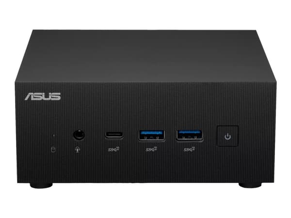 ASUS ExpertCenter PN64 S3032MD - Mini-PC - Core i3 1220P / inntil 4.4 GHz - RAM 8 GB - SSD 256 GB - UHD Graphics - Gigabit Ethernet, 2.5 Gigabit Ethe Sort
