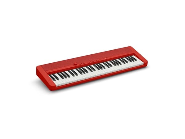 Casio CT-S1, Digital synthesizer, Röd, AC, Batteri, AA, 4,5 kg