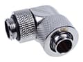 Miniatyrbilde 1 av 3: Alphacool Eiszapfen Connector Series 90° Socket 13/10mm - Armatur for væskekjølesystem - krom