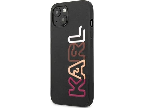 Karl Lagerfeld KLHCP13SPCOBK iPhone 13mini 5,4" black hardcase Multipink Brand