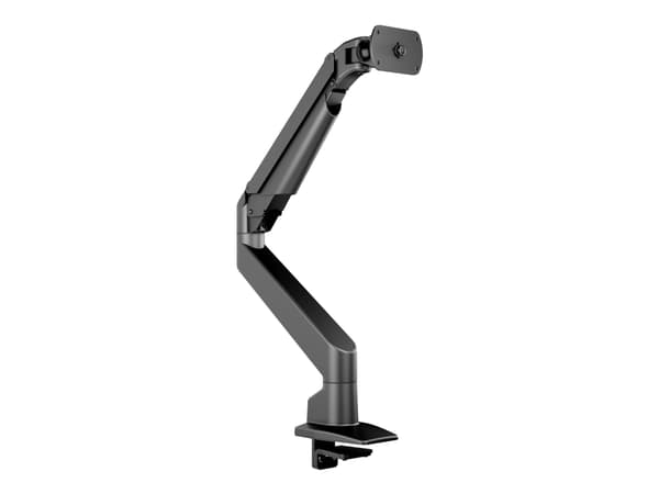 Multibrackets M - Monteringssett (skrivebordsklemmemontering, VESA-plate, enkeltarm med gasslløft) - leddelt - for LCD-skjerm - aluminium - svart - s