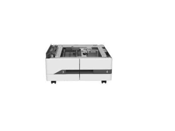 Lexmark 2000-Sheet Tandem Tray+Caster Brett 1 stykker