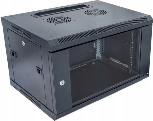TKH skap RACK hengende skap 19 tommer 6U 600x450x370 CCSW-0604-06U