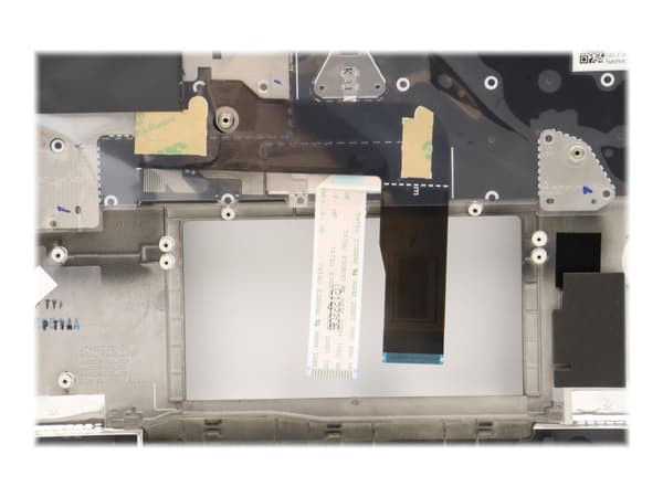 Sunrex - Ersättningstangentbord för bärbar dator - med Trackpoint - bakgrundsbelyst - schweizisk - svart - med övre skydd - för ThinkPad T14s Gen 3 2