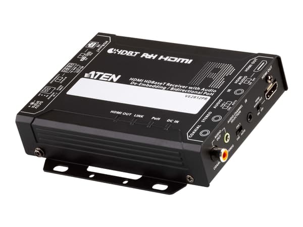 ATEN VE2812PR - Video/ljud/infraröd/seriell förlängare - mottagare - HDBaseT - över CAT 5e/6 - upp till 100 m