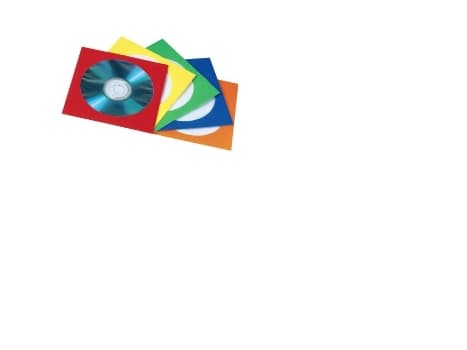 Hama Papierleerhüllen, 50 disker, Flerfarget, Papir