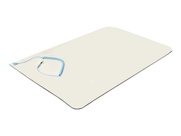 StarTech.com 23x47in Anti Static Mat, ESD Mat for Electronics Repair, Anti Static Desk Mat w/Detachable Grounding Wire, ANSI/ESD S 4.1 Compliant, Fle