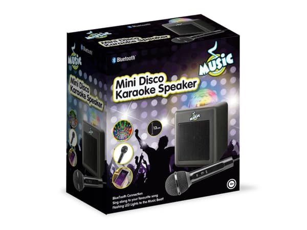 Music Karaoke BT Disco Högtalare m/Mikrofon