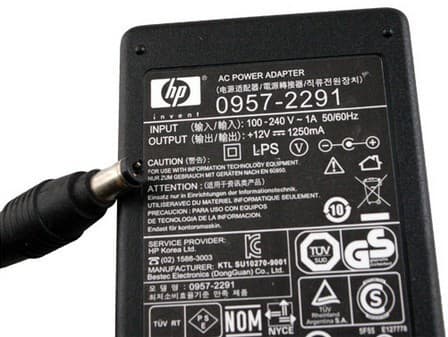 HP - Strømadapter - AC 100-240 V - 15 watt - for ScanJet 4370 Photo Scanner, G2410, G3010 Photo Scanner, G3110 Photo Scanner