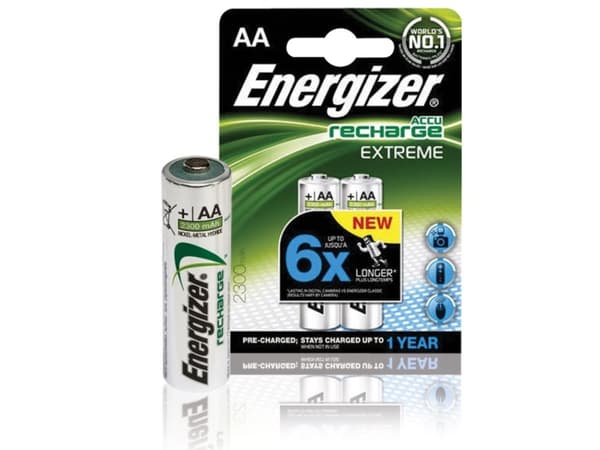 Extreme Energizer ladattava AA esiladattu HR6 2300mAh 2P. (638588)