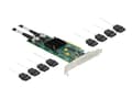 Miniatyrbild 3 av 5: Delock - Kontrollerkort - 8 Kanal - SATA 6Gb/s / SAS - låg profil - PCIe 2.0 x8