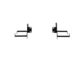 Miniatyrbilde 5 av 5: LogiLink OR113B, Kabelbrakett, Vegg, Metall, Sort