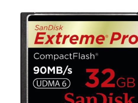 SanDisk Extreme Pro - Flashminnekort - 32 GB - 600x - CompactFlash