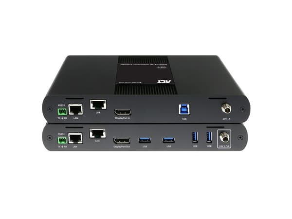 ACT AC7750 - Sender og mottaker - Kablet - 100 m - Cat6a,Cat7 - 3840 x 2160 piksler - Svart (AC7750)