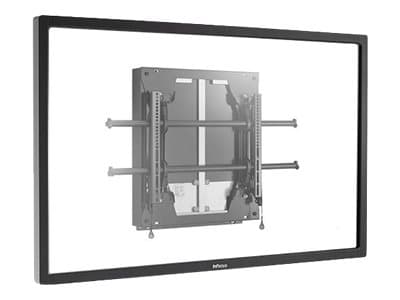 Chief Fusion Large Adjustable Wall Mount - For Flat Panel Displays - Black - Brakett - for flatpanel - svart - veggmonterbar
