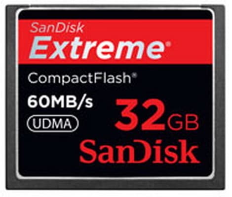 SanDisk SDCFX-032G-E61 minnekort 32 GB CompactFlash