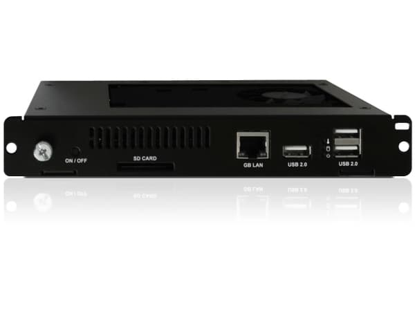 NEC Slot-In PC STv2 - Digitalskiltspiller - 1 GB RAM - Intel Atom - SSD - 40 GB - Windows XP Embedded