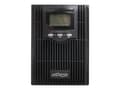 Miniatyrbild 3 av 5: EnerGenie EG-UPS-PS1000-01 - UPS - pure sine wave, LCD display - AC 220 V - 800 Watt - 1000 VA - 7 Ah - USB, RJ-45 - utgångskontakter: 3 - svart