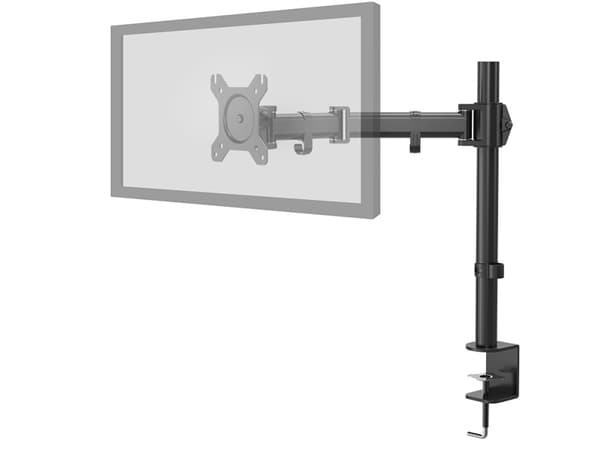 NOX NXLITESNGLSTAND, Klemmer, 8 kg, 33 cm (13"), 68,6 cm (27"), 100 x 100 mm, Sort
