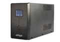 Miniatyrbild 5 av 5: EnerGenie EG-UPS-035 - UPS - LCD display - AC 220 V - 1200 Watt - 2000 VA - 9 Ah - USB, RJ-45 - utgångskontakter: 5 - svart
