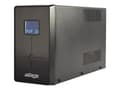 Miniatyrbild 1 av 5: EnerGenie EG-UPS-035 - UPS - LCD display - AC 220 V - 1200 Watt - 2000 VA - 9 Ah - USB, RJ-45 - utgångskontakter: 5 - svart