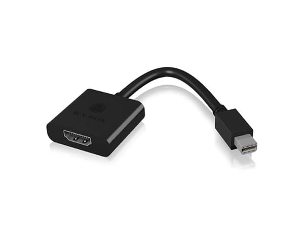 ICY BOX Display Adapter [1x Mini-DisplayPort-anslutning - 1x HDMI-anslutning] IB-AC538a