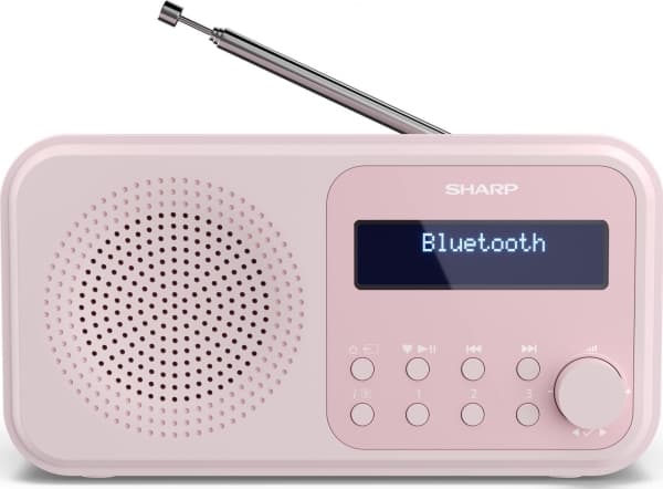 Sharp Tokyo DR-P420 - Bærbar DAB-radio - blomsterrosa