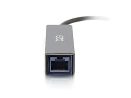 C2G USB-C to Ethernet Network Adapter - Nätverksadapter - USB-C - Gigabit Ethernet x 1 - svart