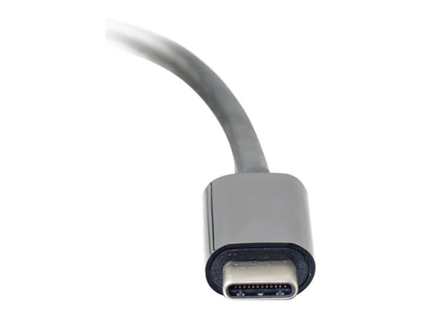 C2G USB-C to Ethernet Network Adapter - Nätverksadapter - USB-C - Gigabit Ethernet x 1 - svart