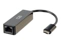 Miniatyrbild 1 av 5: C2G USB-C to Ethernet Network Adapter - Nätverksadapter - USB-C - Gigabit Ethernet x 1 - svart