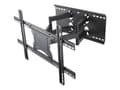 Miniatyrbilde 1 av 5: ART AR-87 - Brakett - justerbar dobbelarm i full bevegelse - for LCD-TV - metall - svart - skjermstørrelse: 40"-80" - veggmonterbar