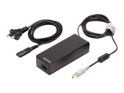 Lenovo 65W AC Adapter - Strømadapter - 65 watt - for Edge 15; ThinkPad Edge E43X; ThinkPad L520; L530; T420; T430; T530; ThinkPad Twist S230 Sort