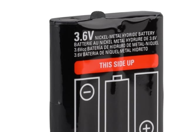 Motorola 59PMNN4477, batteri, Talkabout T62,T82, T82EX, T92 H2O, svart, nikkel-metallhydrid (NiMH), 800 mAh, 3,6 V