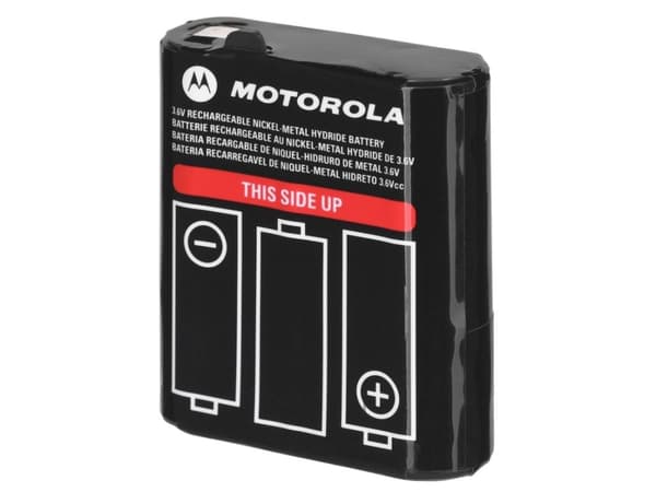 Motorola 59PMNN4477, batteri, Talkabout T62,T82, T82EX, T92 H2O, svart, nikkel-metallhydrid (NiMH), 800 mAh, 3,6 V