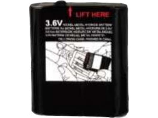 Motorola 59PMNN4477, batteri, Talkabout T62,T82, T82EX, T92 H2O, svart, nikkel-metallhydrid (NiMH), 800 mAh, 3,6 V