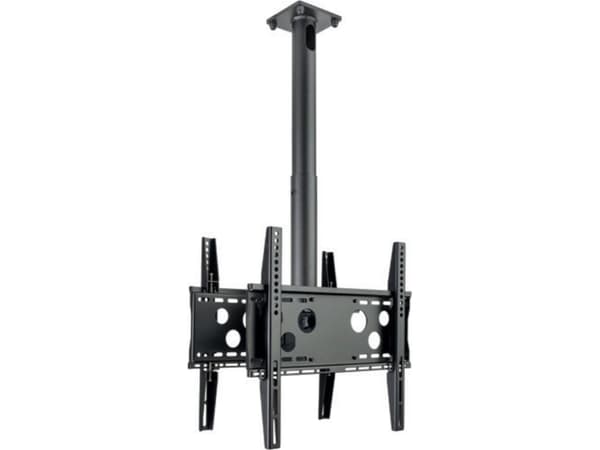 Hagor HA DH Duo S, 81,3 cm (32"), 127 cm (50"), 400 x 400 mm, 0 - 15°, -20 - 20°, Sort