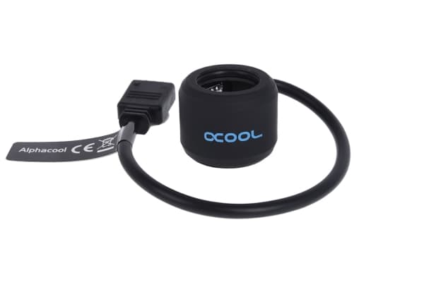 Alphacool 15325, Rör, Plast, Svart, Handstycke, HardTubes, 10 mm