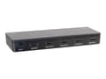 Miniatyrbild 4 av 5: C2G 4-Port HDMI Splitter 4K30 - Video/audiosplitter - 4 x HDMI - skrivbordsmodell
