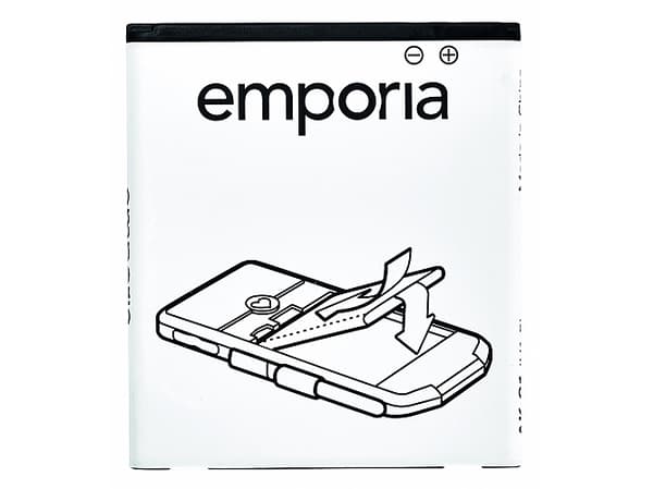 Emporia AK-S3-BC, Batteri, Emporia, SMART.3, Sort, Hvid, Lithium-Ion (Li-Ion), 2500 mAh