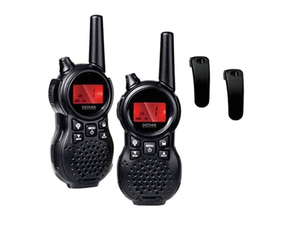 DENVER WTA-446 - Bärbar - tvåvägsradio - PMR - 446 MHz - 8-kanal (paket om 2)