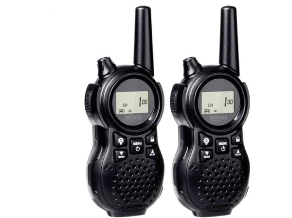 DENVER WTA-446 - Bärbar - tvåvägsradio - PMR - 446 MHz - 8-kanal (paket om 2)