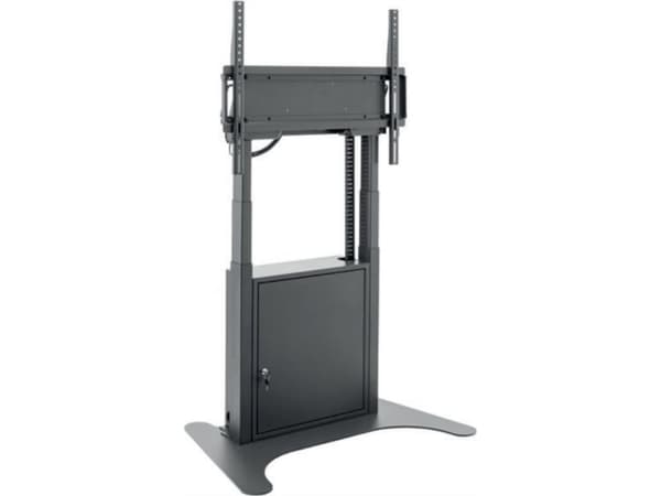 Hagor Floorstand Lift Pro Light Black, 139,7 cm (55"), 2,18 m (86"), 120 kg, 800 x 600 mm, Musta