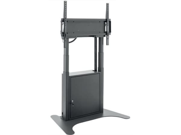 Hagor Floorstand Lift Pro Light Black, 139,7 cm (55"), 2,18 m (86"), 120 kg, 800 x 600 mm, Musta Svart